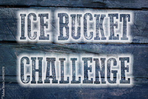 Ice Bucket Challenge Concept
