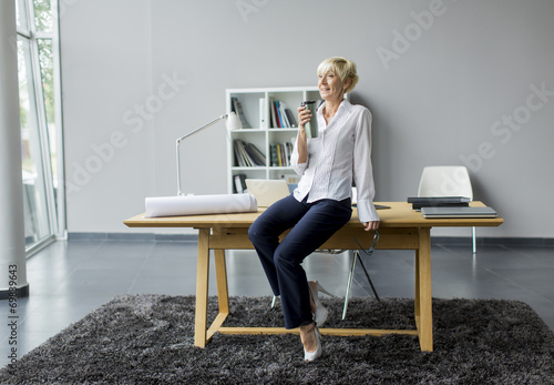 Woman in the office