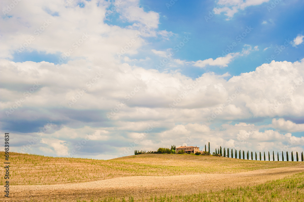 Fototapeta premium Famous places in the beautiful Tuscany