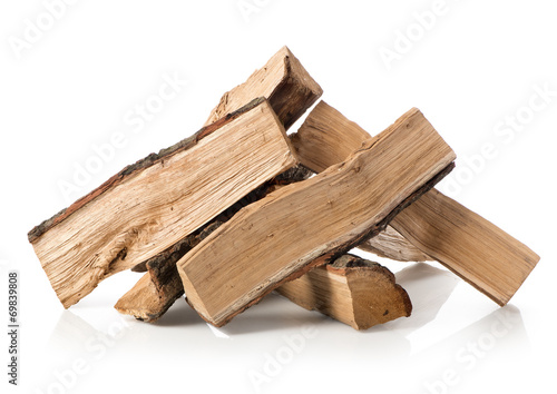 Valokuvatapetti Pile of firewood