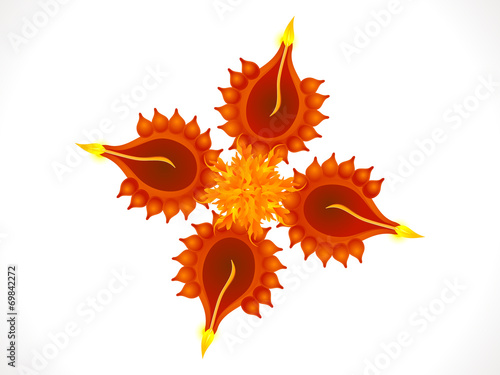 abstract artistic diwali background