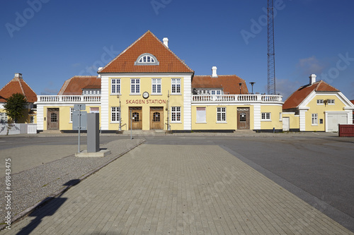 Skagen (Dänemark) - Alte Bahnhofsstation