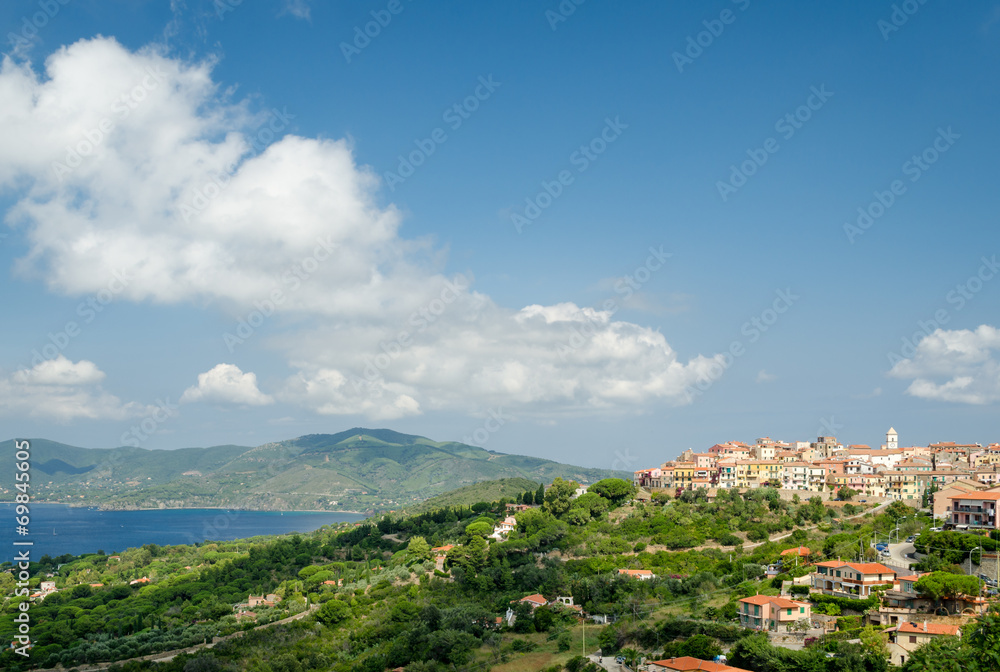 Naklejka premium Island of Elba, Capoliveri