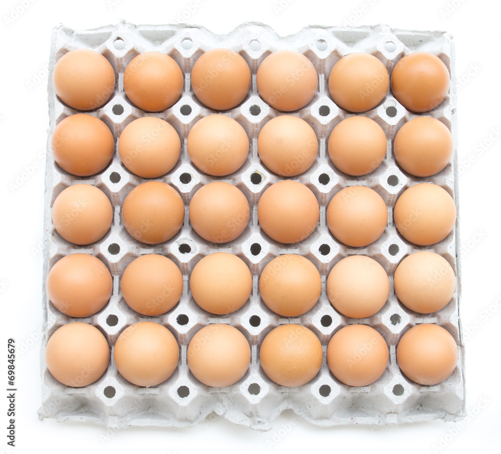 top view for egg in box top view for egg in box