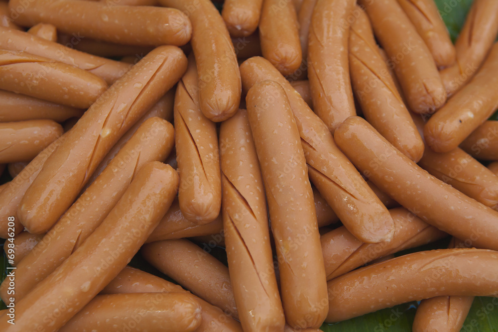 stack of pork sausage stack of pork sausage