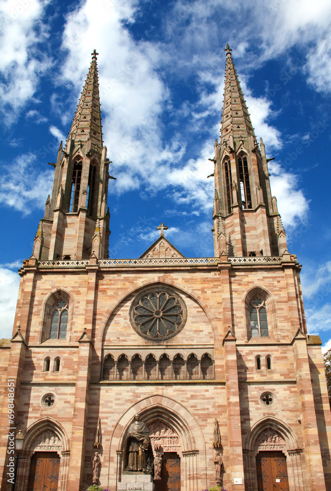 Eglise saints Pierre et Paul d'Obernai, Alsace, Bas Rhin