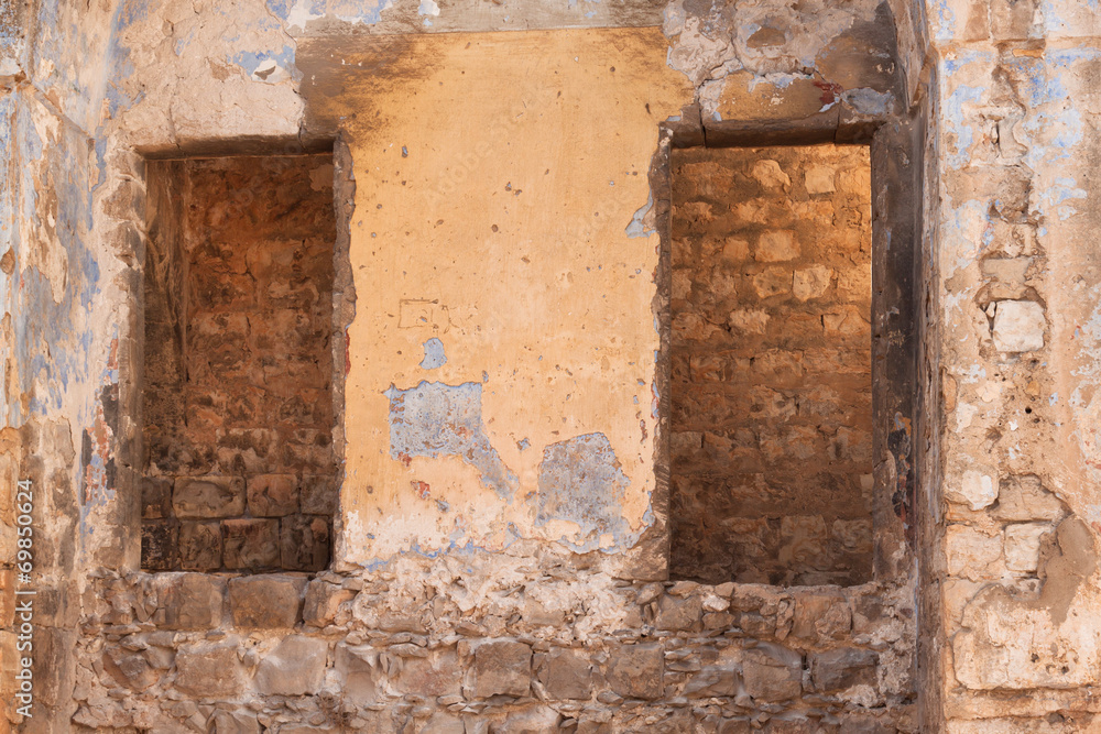 Old wall of stones