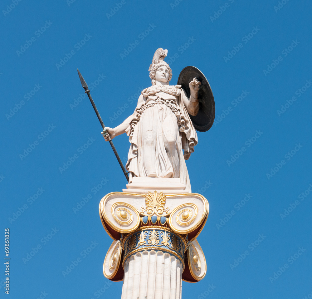 Athena God statue