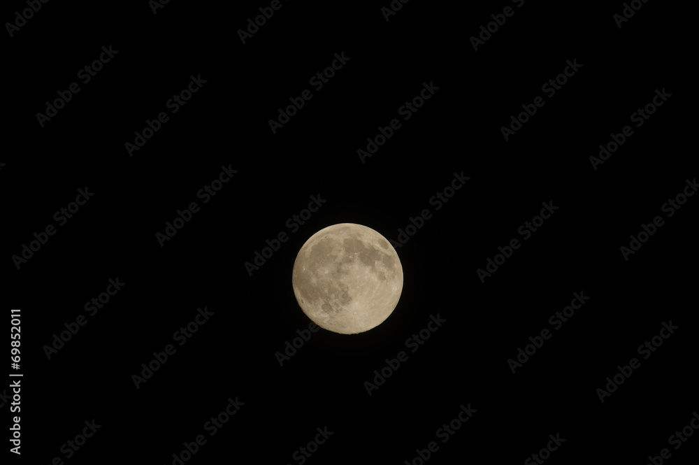 Closeup of full moon, taken on 11-07-2014. Closeup of full moon, taken on 11-07-2014.