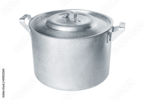 Quadro su tela Aluminum saucepan