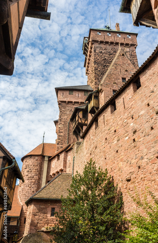 Chateau du Haut-Koenigsbourg - Alsace, France Chateau du Haut-Koenigsbourg - Alsace, France