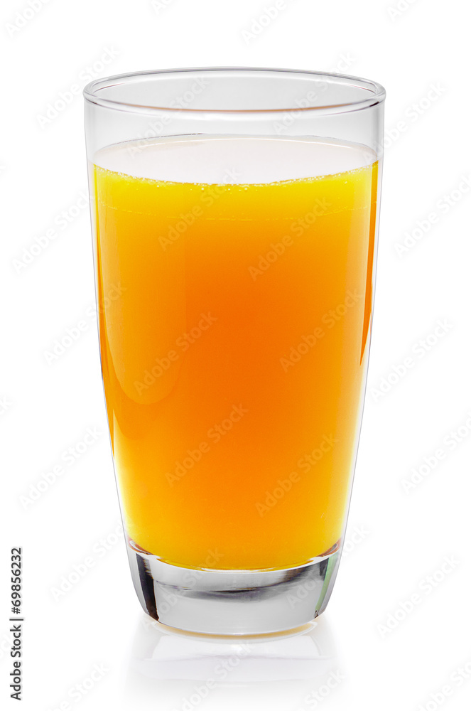 Orange juice. Isolated on white background Orange juice. Isolated on white background