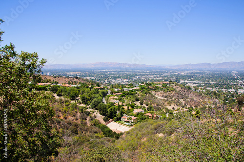 Fototapeta Naklejka Na Ścianę i Meble -  View of Losa Angeles