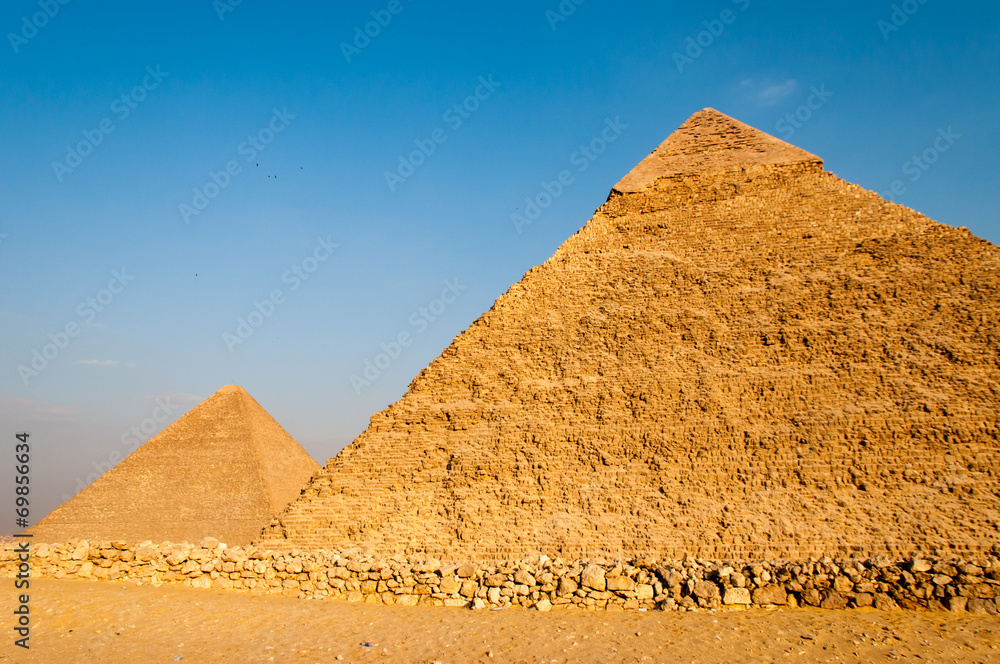 Egyptian Pyramids of the Giza Plateau, Cairo Egyptian Pyramids of the Giza Plateau, Cairo
