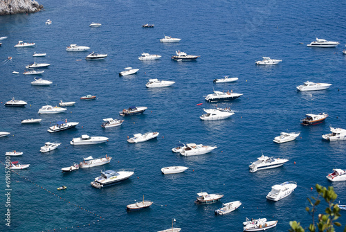 Boats parked