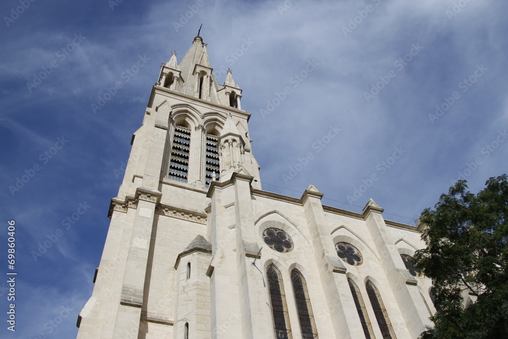 Fototapeta premium Eglise Sainte Anne à Montpellier, Occitanie