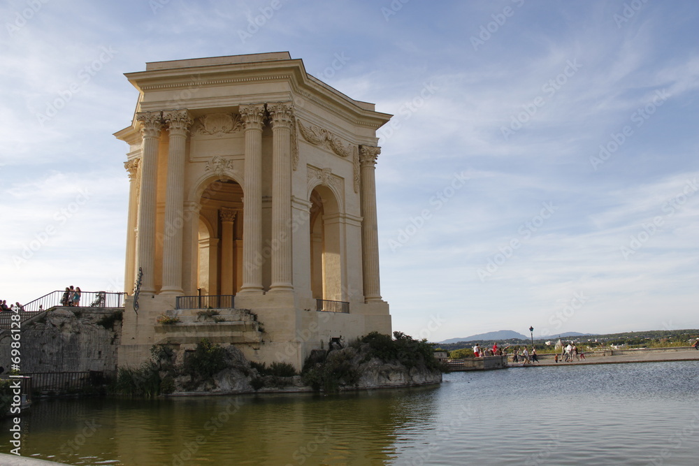 Château d'eau à Montpellier, Occitanie Château d'eau à Montpellier, Occitanie