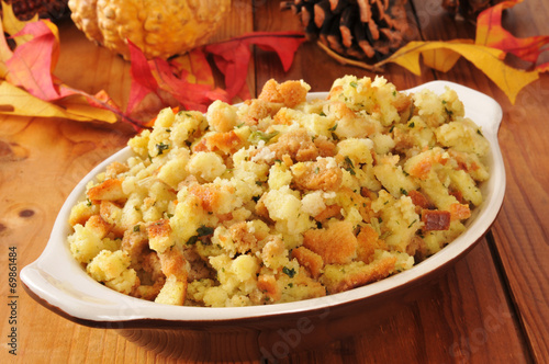 Holiday cornbread stuffing