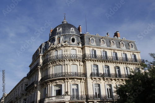 Immeuble ancien à Montpellier, Occitanie 