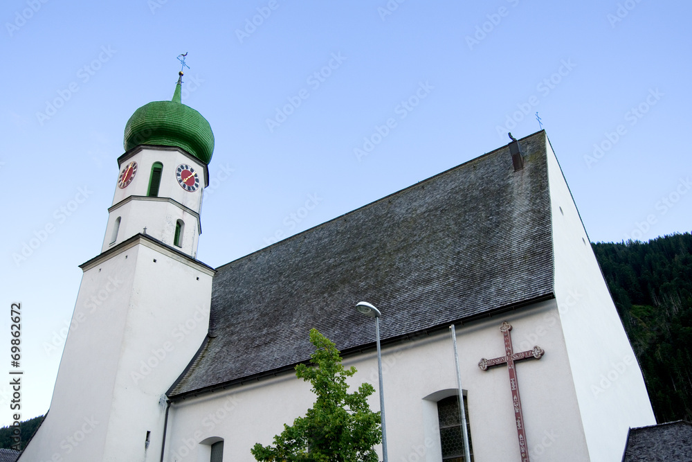 Pfarrkirche Hl. Gallus - Sankt Gallenkirch - Alpen Pfarrkirche Hl. Gallus - Sankt Gallenkirch - Alpen