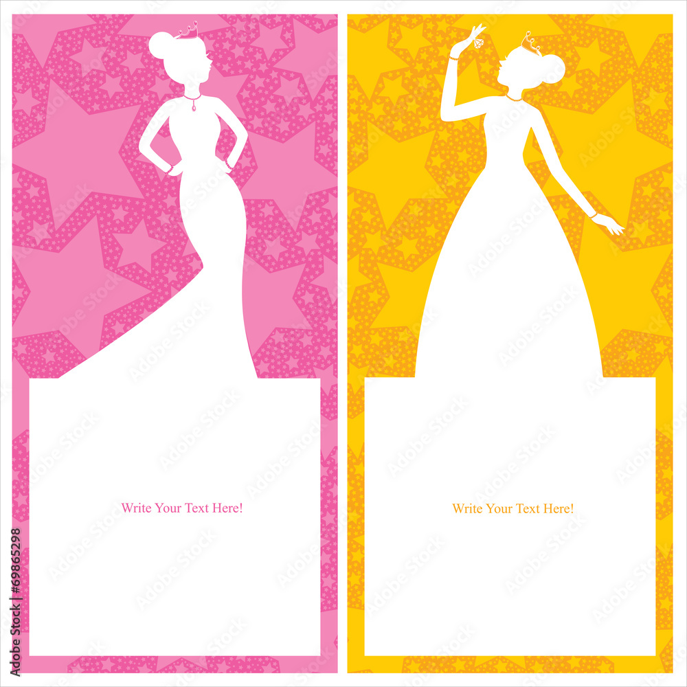 princess card templates princess card templates