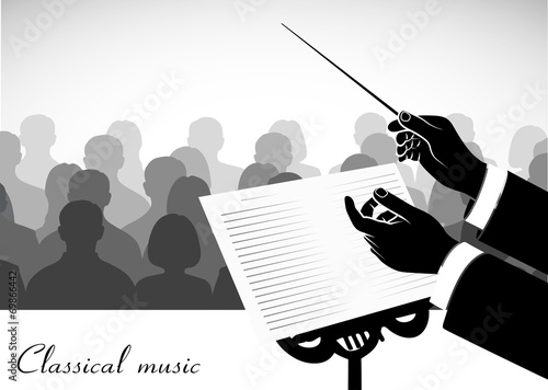 conductor before public