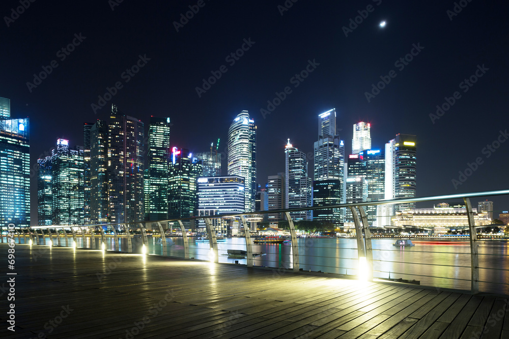 prosperous urban cityscape at night prosperous urban cityscape at night