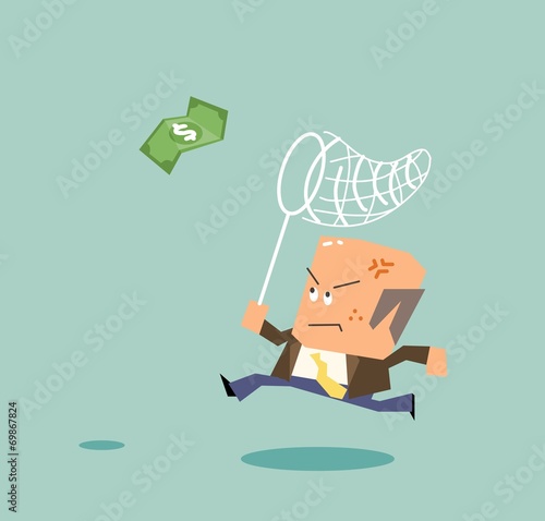 Boss chasing money