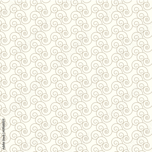 seamless vector swirl pattern background