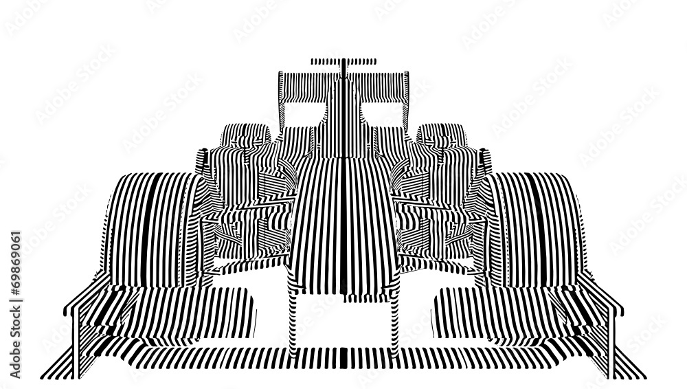 Race Car Stripes Vector Stock Vector | Adobe Stock