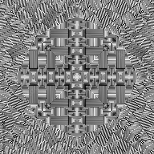 Black And White Pattern Vector