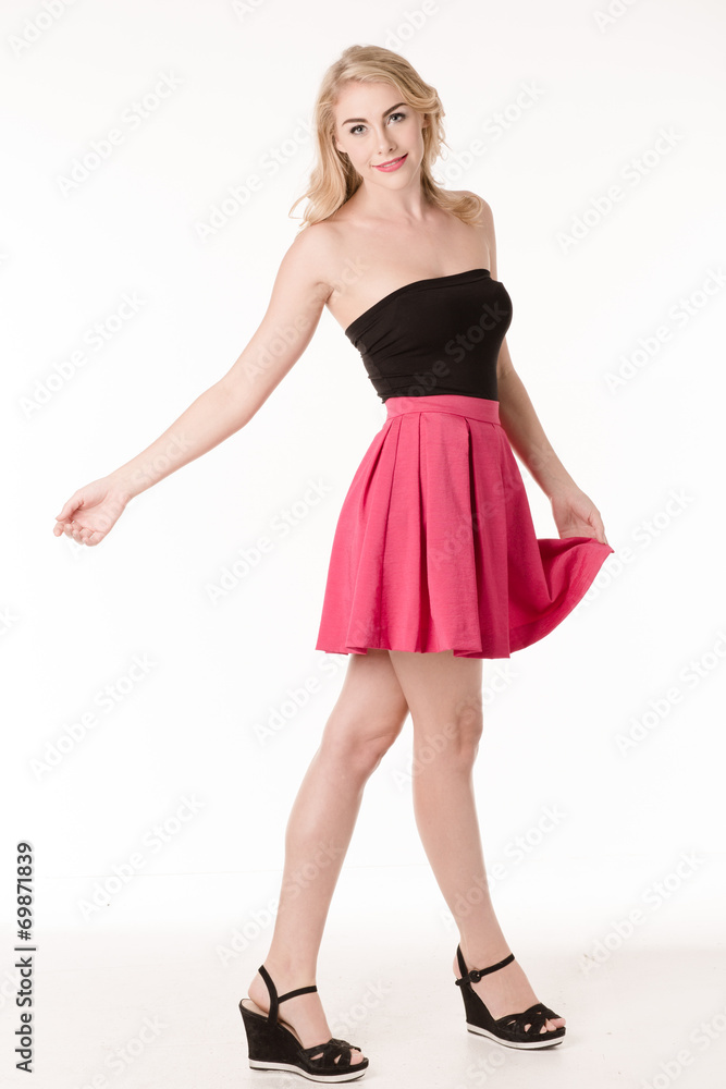 Portrait of beautiful blonde woman Portrait of beautiful blonde woman