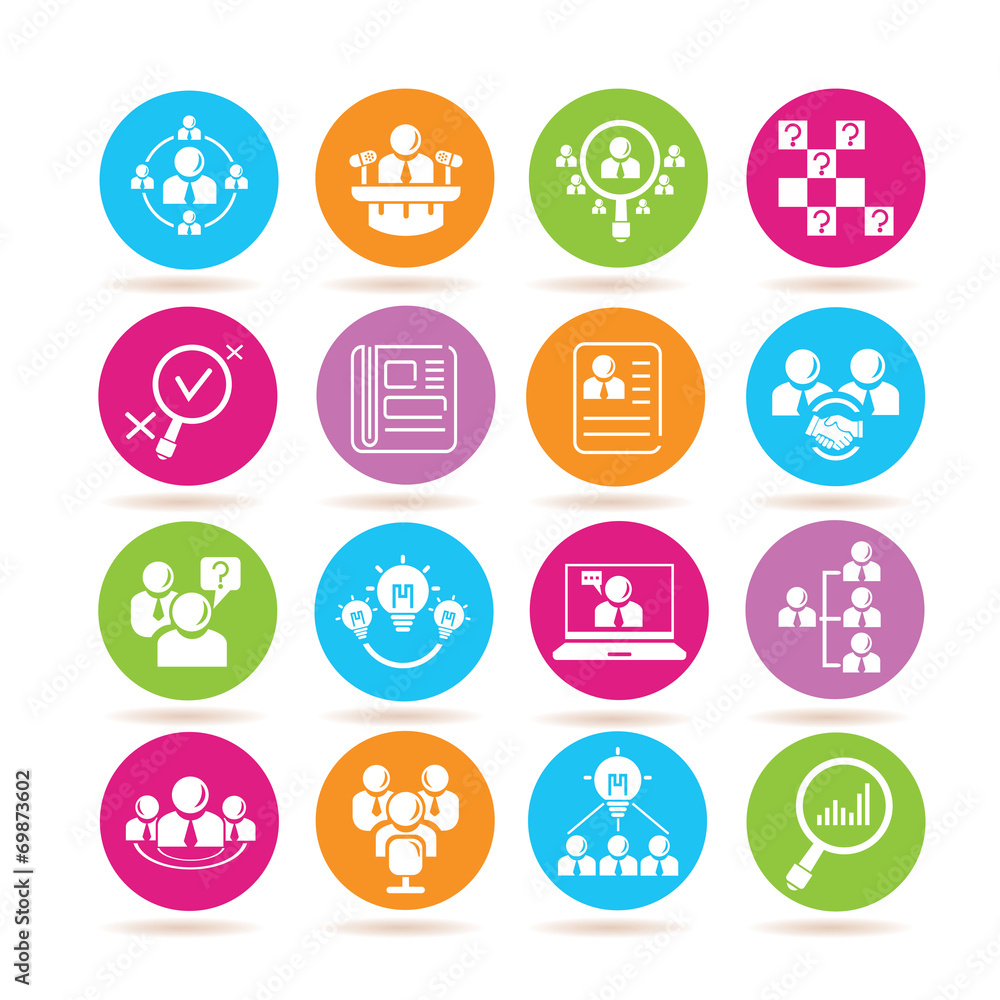 human resource icons human resource icons