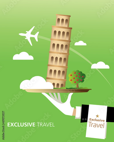 Exclusive Pisa, Italy, Travel, Typography