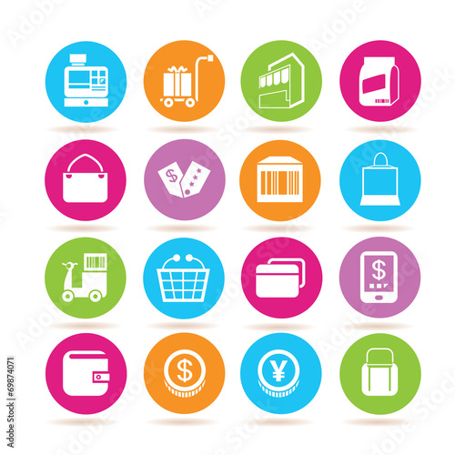 shopping icons