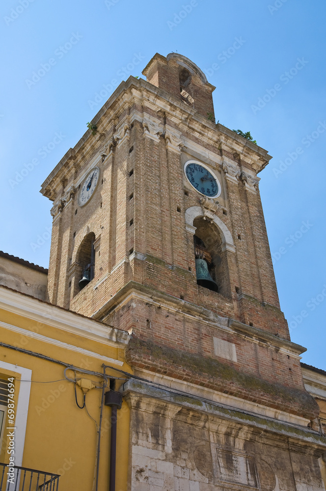 Clocktower. San Severo. Puglia. Italy.