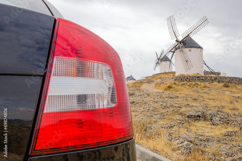 windmills in Consuegra, Spain