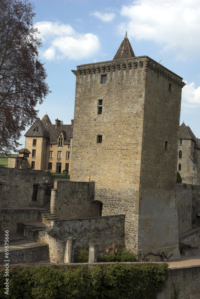 Chateau de Couches, Xé, XIIé, 71