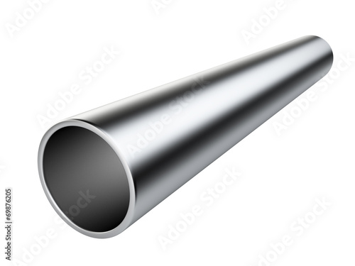 Metal pipe.