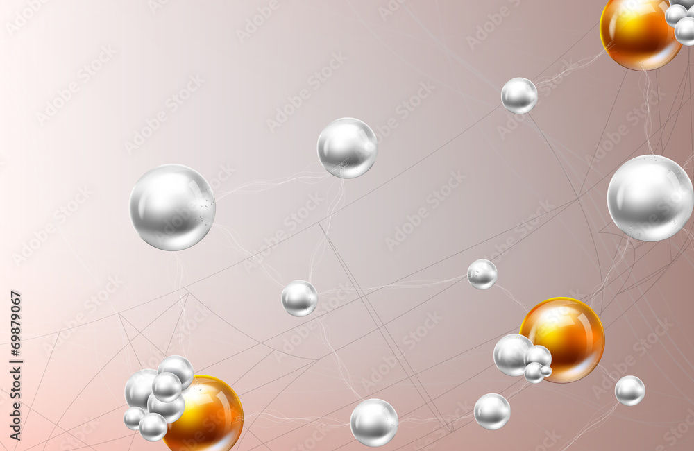Molecule And Communication Background Molecule And Communication Background
