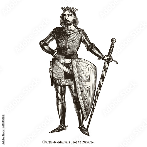 Charles le mauvais - roi de Navarre
