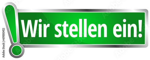 Wir stellen ein!
