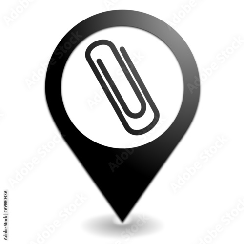 classement sur symbole localisation noir