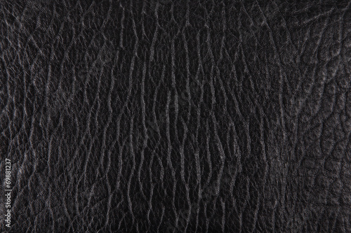 Background with texture of black leather