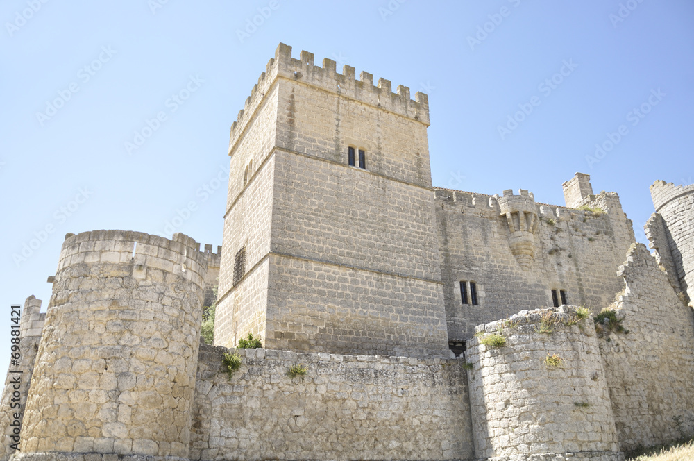 Naklejka premium Gothic style castle