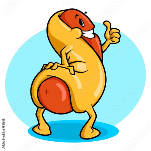 Hot Dog Mascot