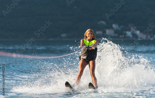 Fotografie water skiing