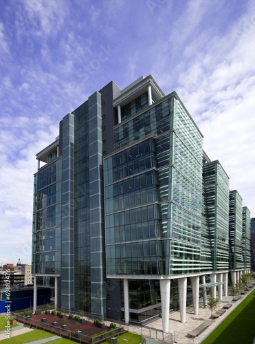 Modern Office Buildings, Birmingham, England