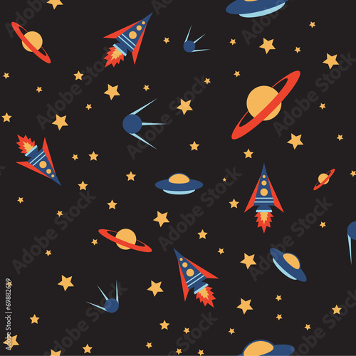 Seamless space colour