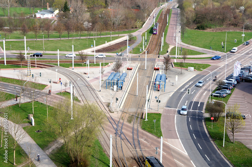Blick auf Halle 03